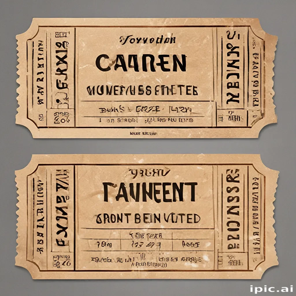 ticket clip art