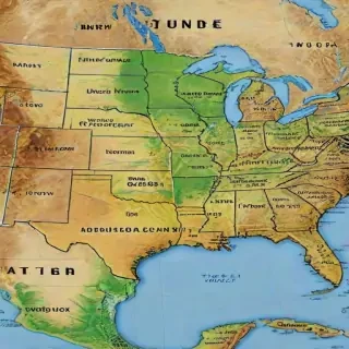 map of the us