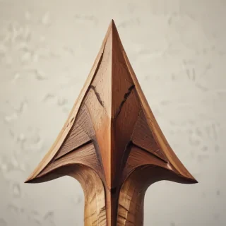 drawn arrow