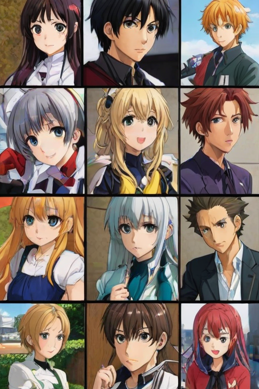 photos of anime characters