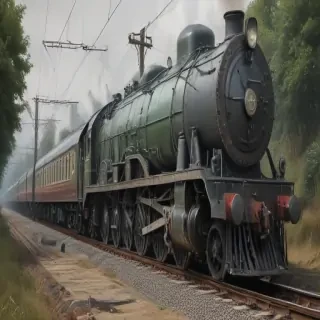 train drawing