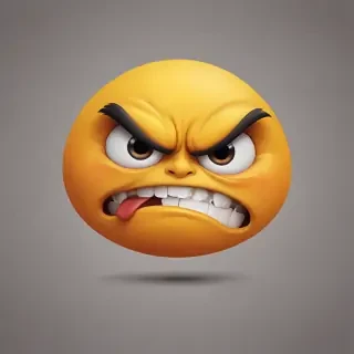 angry emoji