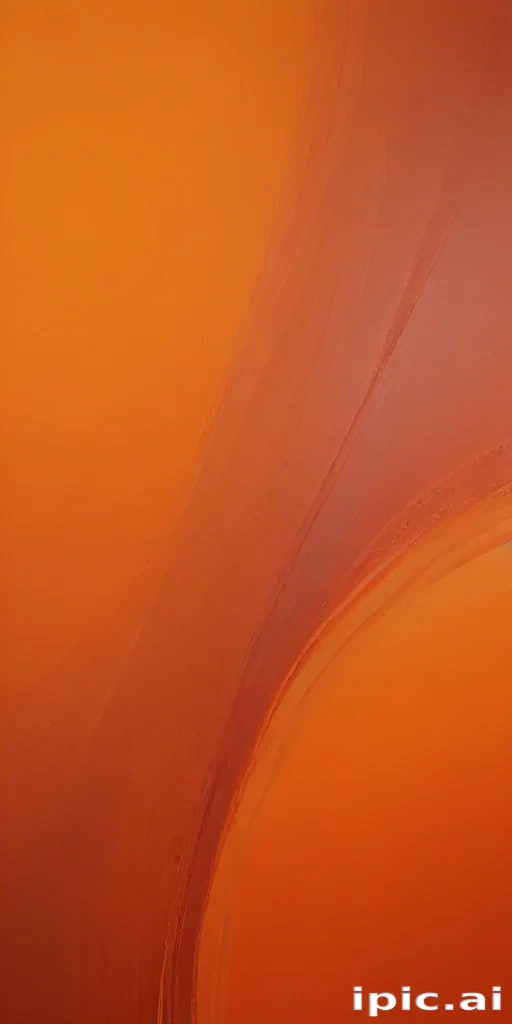 plain orange background