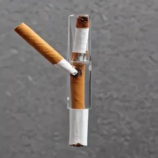 transparent cigarette