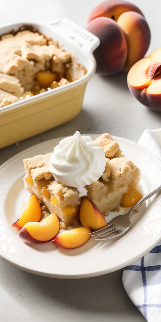 peach cobbler recipe cake mix