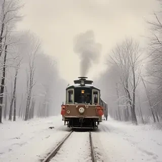 vintage winter pictures