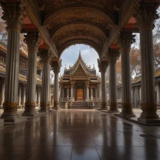 temple background