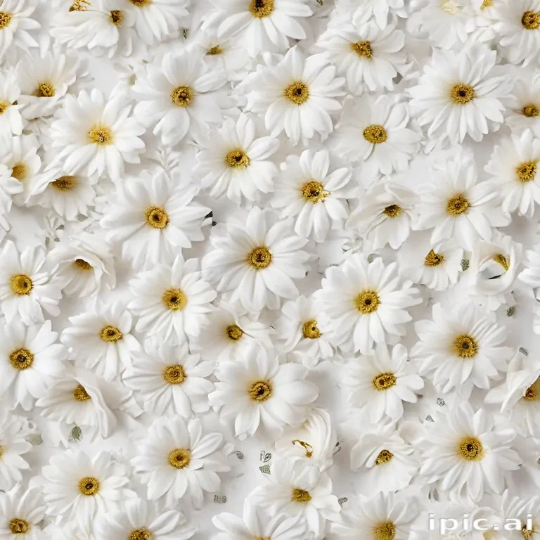 flower background white