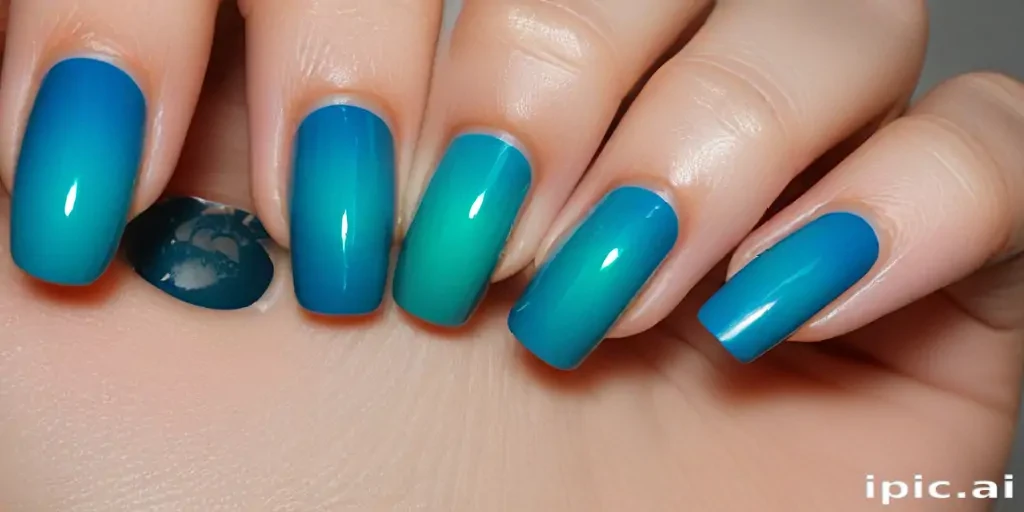 blue green gradient