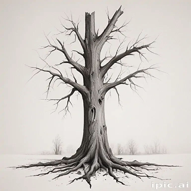 dead tree drawings