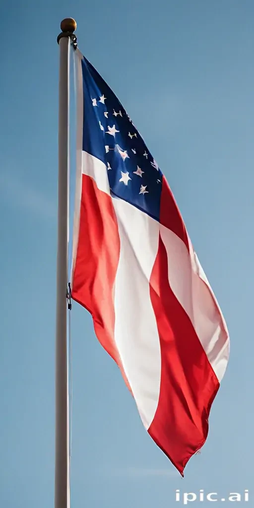 red and white flag