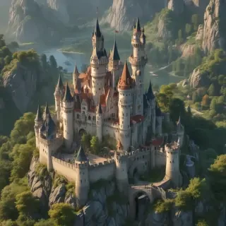 cartoon castle