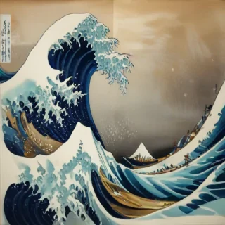 the great wave off kanagawa