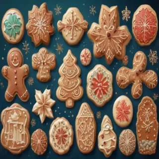 holiday cookie clipart