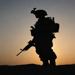 soldier silhouette
