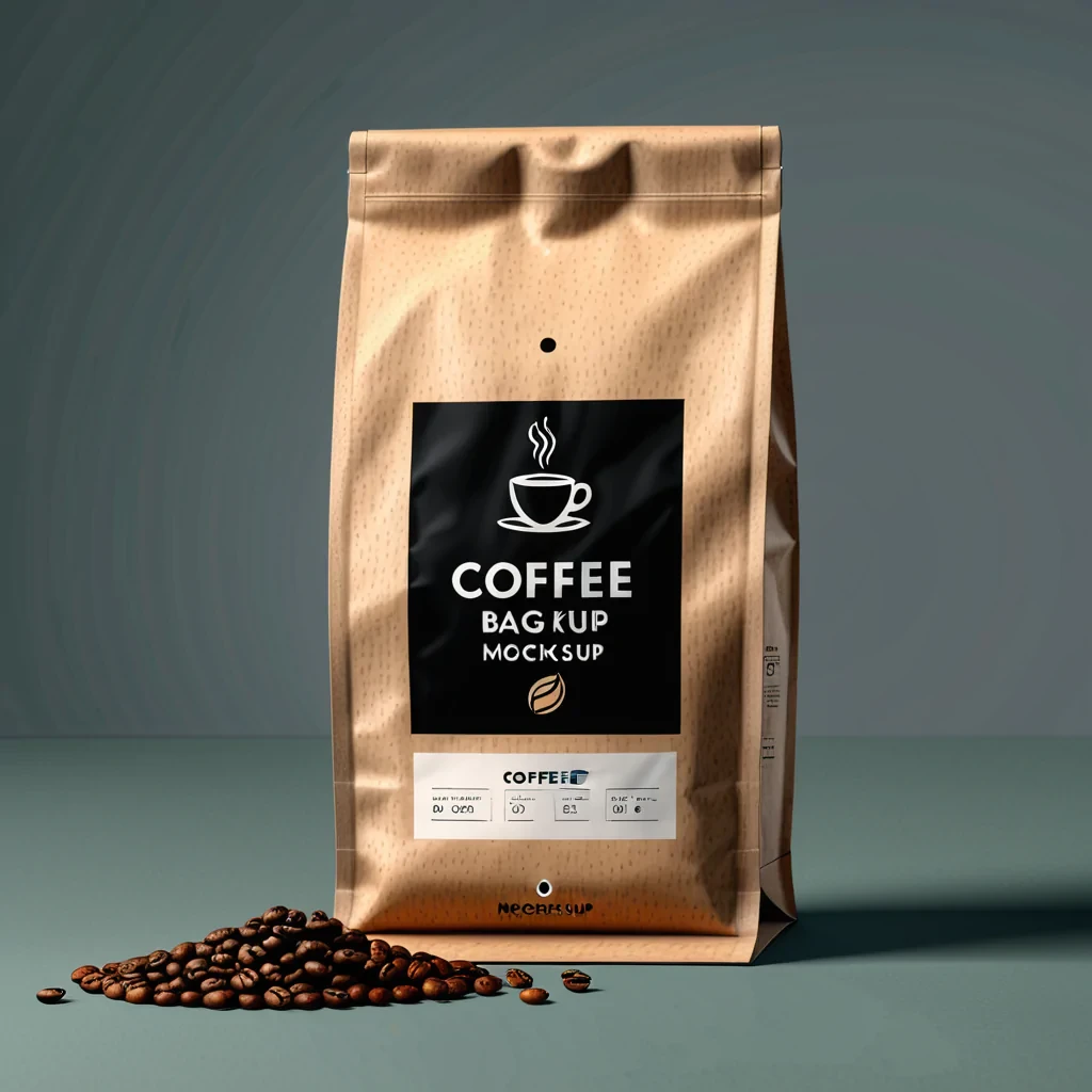 coffee bag mockup