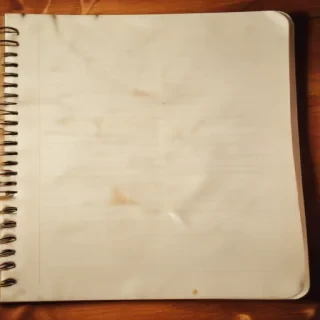 notebook page background