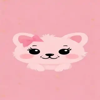 pink background cute