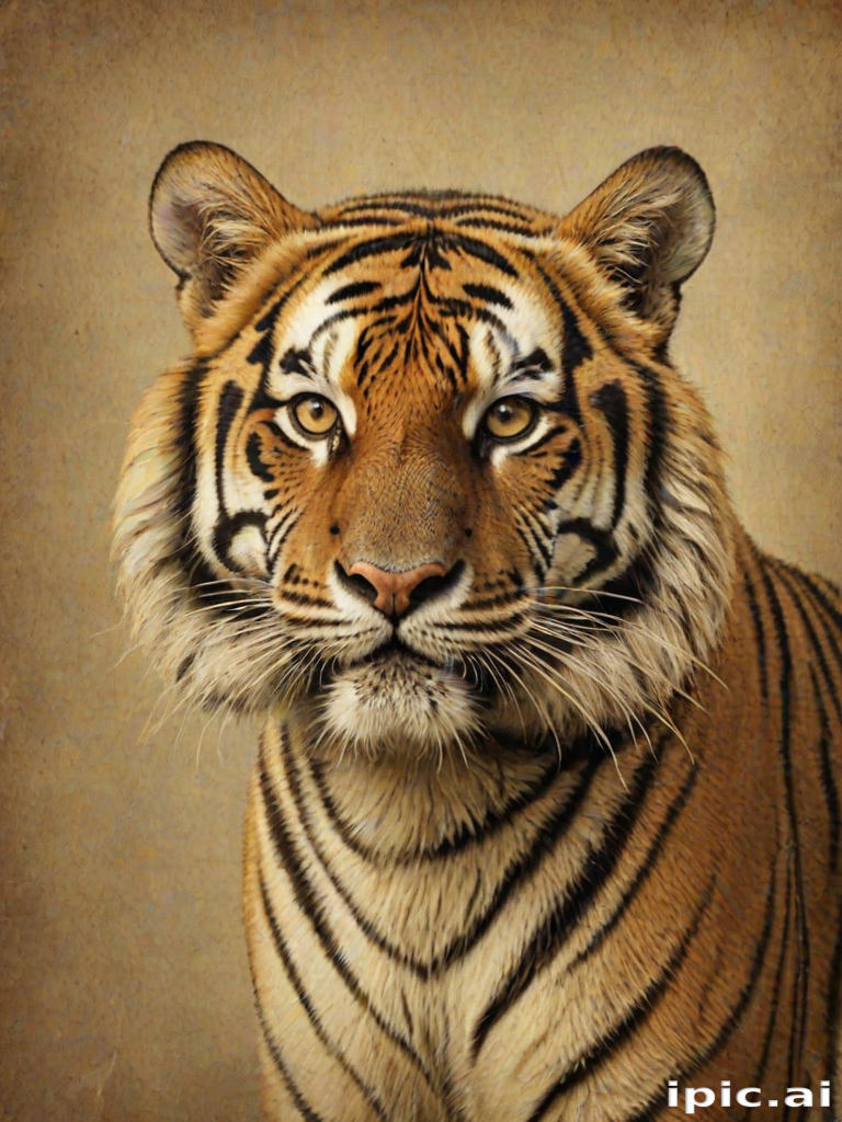 vintage tiger