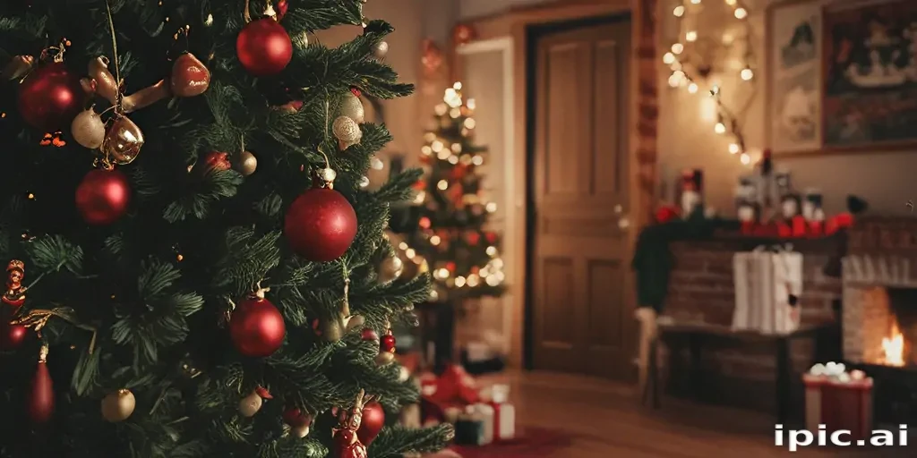 christmas background aesthetic