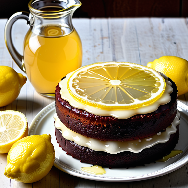 lemon simple syrup for cake