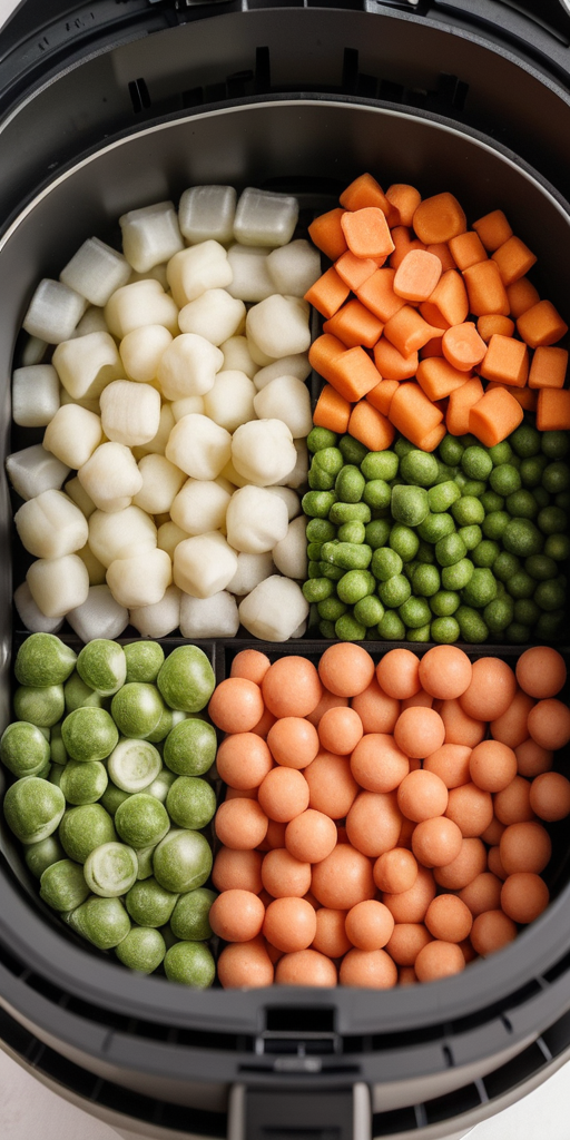 frozen vegetables in air fryer