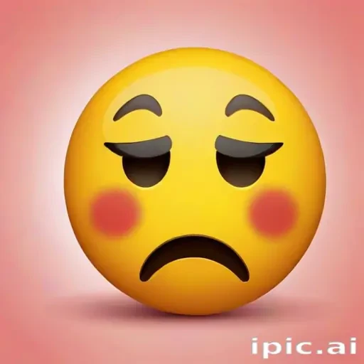sad face emoji