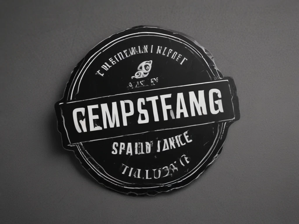 sticker mockup