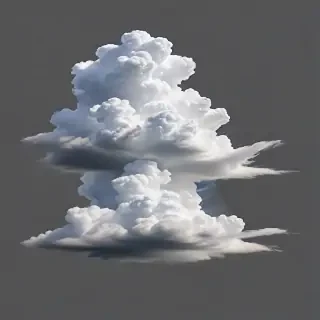 clouds with transparent background