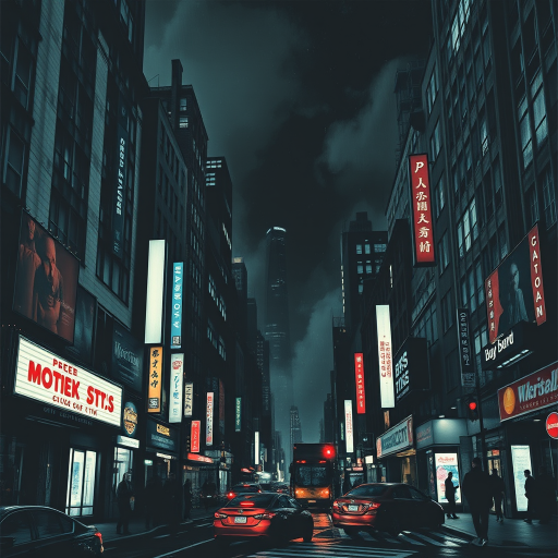 dark city aesthetic