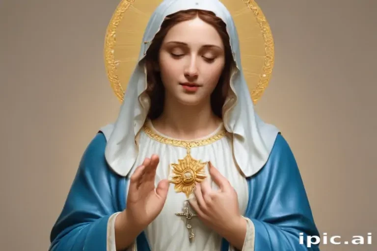 virgin mary clipart