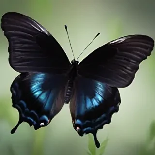 black butterfly