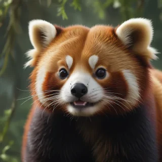 red panda png