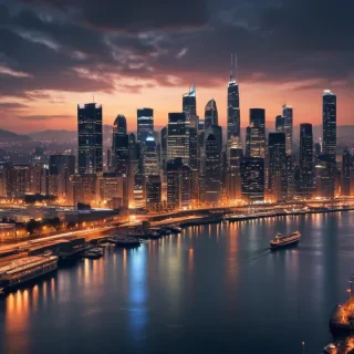 city wallpaper iphone