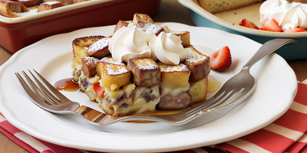 french toast casserole with sausage