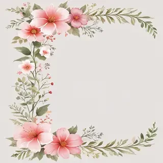 flowers border png