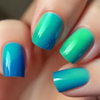 blue green gradient