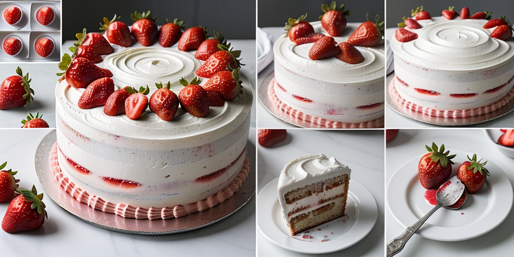 how to make a strawberry filling for a cake
