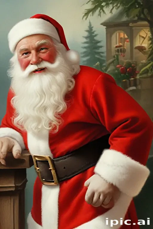 vintage santa images