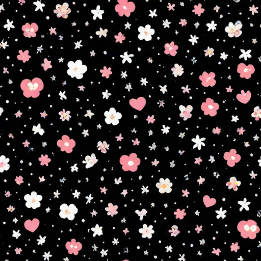 cute backgrounds black