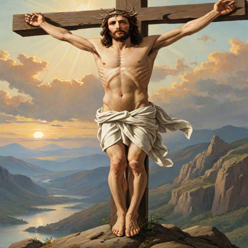 jesus on the cross clipart