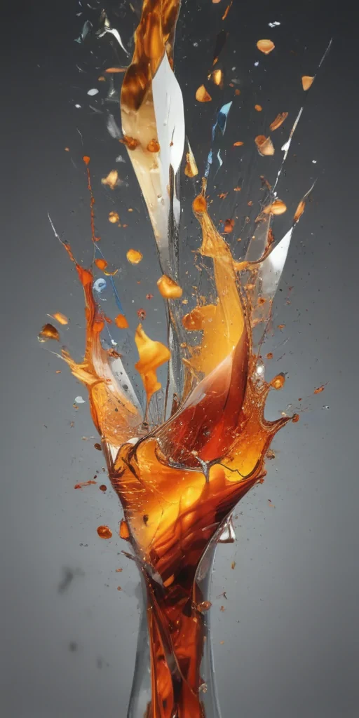 glass shattering png