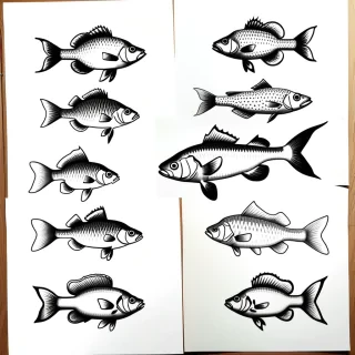 fish drawings