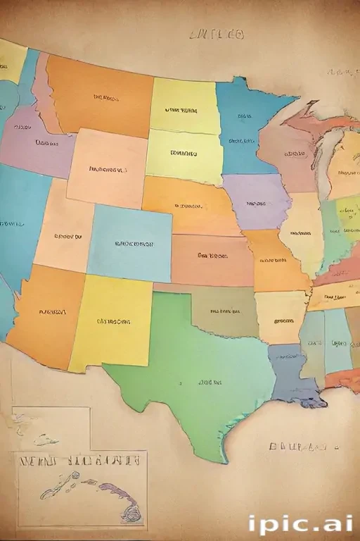 map of states