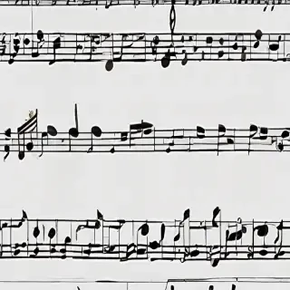music notes transparent