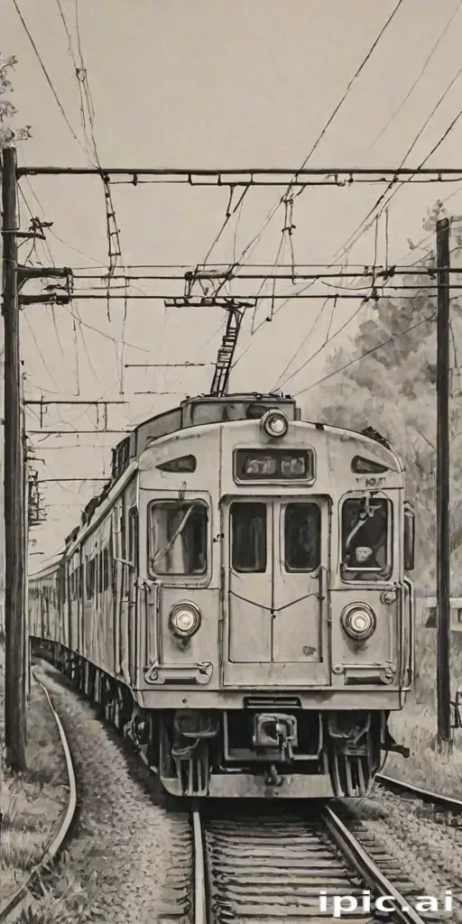 train drawing