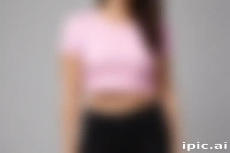 crop top shirt mockup