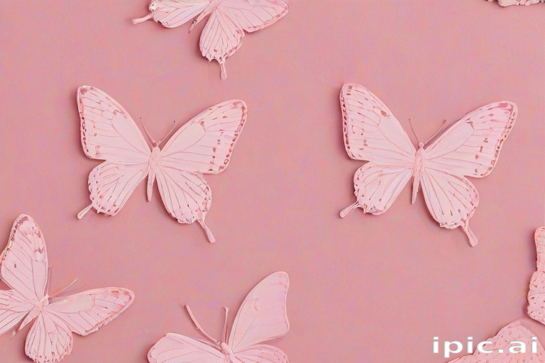 butterfly pink