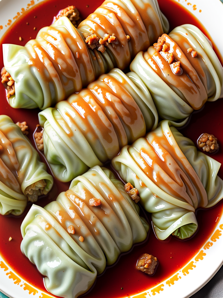 sweet and sour cabbage rolls