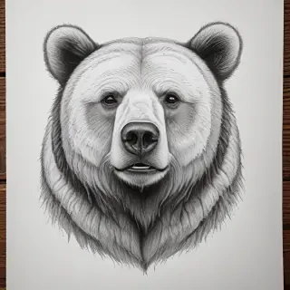 bear drawlings